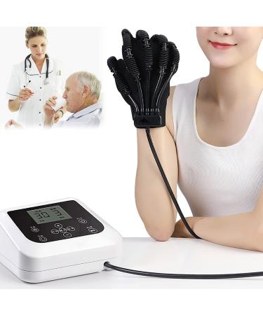 Hand Stroke Hemiplegia Rehabilitation Training Equipment Exercise Five Fingers Rehabilitation Robot Nerve Massager. Left Medium