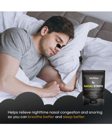 Extra Strength Nasal Strips for Snoring - 30 Ct | Instant Relief from Nasal Congestion & Better Sleep for Men & Women - Buy Online on GoSupps.com