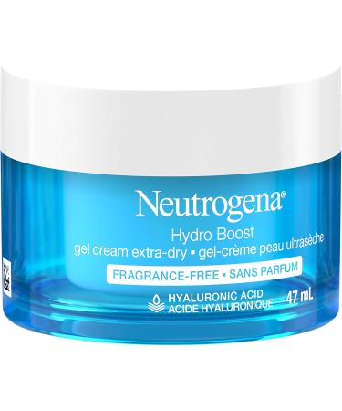 Neutrogena Hydro Boost Face Moisturizer with Hyaluronic Acid for Extra Dry Skin Fragrance Free Oil-Free Non-Comedogenic Gel Cream Face Lotion 47mL Cream Old - Buy Online on GoSupps.com