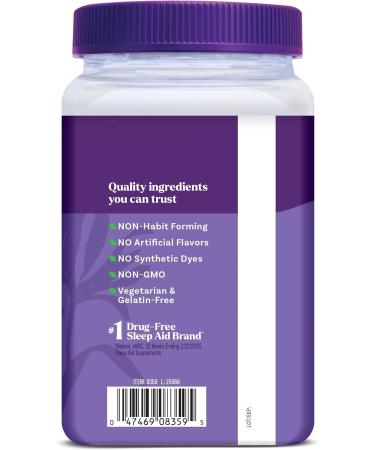 Natrol Sleep + Restore Magnesium Glycinate Blend Gummies with Melatonin 5mg - Calm Magnesium with GABA Botanical Blend Cherry Flavor 60 Gummies 60 Count (Pack of 1) - Buy Online on GoSupps.com