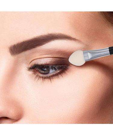 BIUDECO 20pcs Latex Eye Shadow Stick Sponge Dual Sided Eyeshadow Brush Cosmetic Makeup Plastic - Buy Online on GoSupps.com