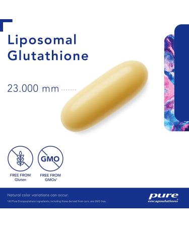 Pure Encapsulations - Liposomal Glutathione - Antioxidants Liver Support and Detoxification* - 30 Softgel Capsules - Buy Online on GoSupps.com