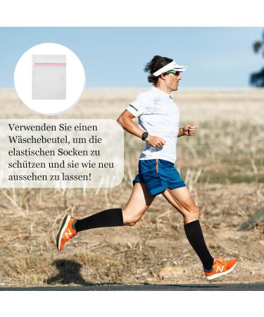 Buy Vegcoo 4 Couple Compression Stockings - Men's & Women's Thrombosis Socks for Sports Cycling | Black L/XL - Best International Shipping - Buy Online on GoSupps.com