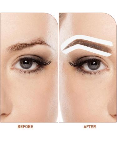 Healeved 12 Sheets Eyebrow Stencil Kit Brow Stickers Eyebrow Stencils Disposable Eyebrow Tape Adhesive Eyebrow Template - Buy Online on GoSupps.com