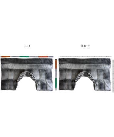 Organic Blue-White Rapeseed Shoulder & Neck Pillow | Warm & Comforting Collar Alternative - Buy Online on GoSupps.com