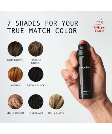 True Sons Men's Hair Dye with Instant Booster Applicator - Brown Black, 1.75 oz - Buy Online on GoSupps.com