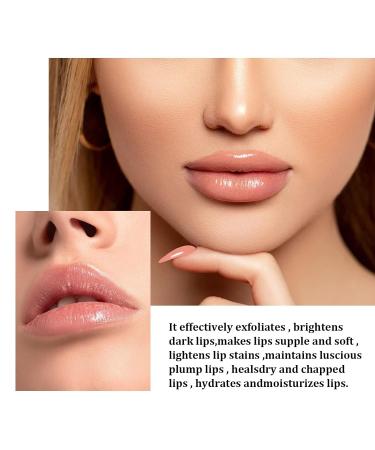 Men's Exfoliating Lip Scrub for Moisturizing, Fading Lip Lines, & Stretch Marks - Pink, One Size - Buy Online on GoSupps.com
