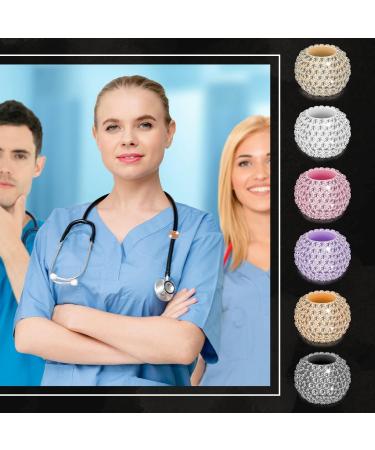 Buy 18 Bling Crystal Stethoscope Charms | Nurse & Vet ID Tags | Vibrant Colors for Accessories - Buy Online on GoSupps.com