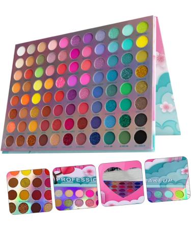 Mikinona Makeup Stuff 1pc Accessory Matte Eye Supplies Eyeshadow Pigmented Pallet Shimmer Makeup Plate Cosmetic Woman - Buy Online on GoSupps.com