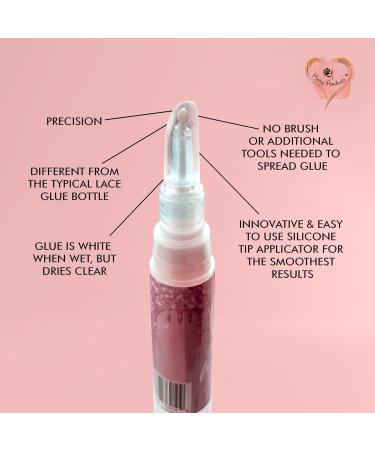 Lace Wig Glue Pen - Super Hold Invisible Adhesive for Frontals & Closures | Precision Tip | Waterproof Humidity Resistant | Non-Toxic & Portable - Shop Now - Buy Online on GoSupps.com