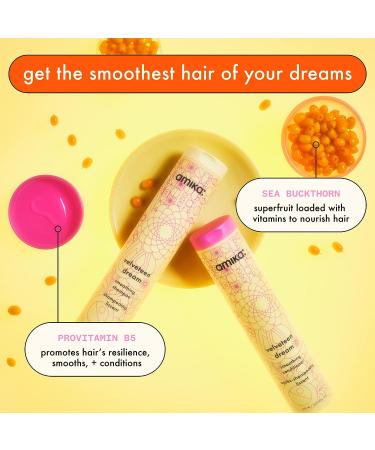 Amika Velveteen Dream Smoothing Conditioner 275ml - For Frizz-Free Hair - Buy Online on GoSupps.com