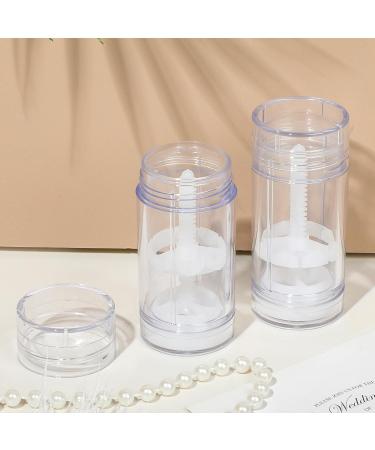 RONRONS 10 Pcs 30ml Empty Deodorant Containers Twist-up Filling Stick Clear Plastic Deodorant Bottles 1 Oz Refillable Deodorant Bottom fill Round Lip Balm Tubes for Home Travel Business Trip - Buy Online on GoSupps.com