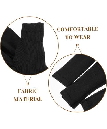  Healvian Healvian 8 Pairs of Gloves UV Shield Glove Bronzing Beads for Face Nail Gel Nail Shape Gel UV Nail Lamp Hand Soap Nail Art Supplies Fabric Black - Buy Online on GoSupps.com