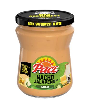 Pace Nacho Jalapeno Queso Dip, Great for Nachos, 15 Ounce Jar
