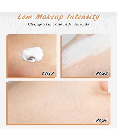 Color Changing Foundation Full Coverage Long Lasting Waterproof Natural Color Concealer Moisturizing Foundation Makeup Foundation - Buy Online on GoSupps.com