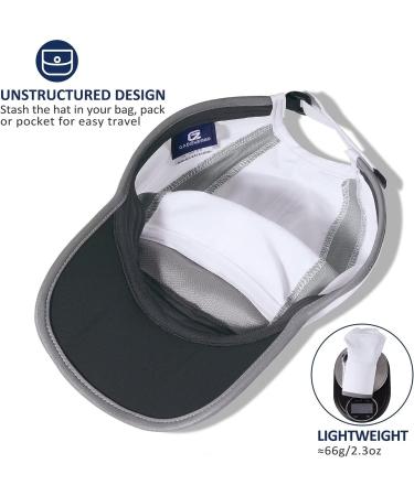GADIEMKENSD Reflective Folding Outdoor Hat UPF 50+ Sun Protection - Unisex White Sport Hat - Buy Online on GoSupps.com