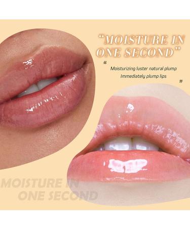 Ginger Lip Plumping Oil Natural Lip Plumper Long Lasting Moisturizer Non-Sticky Ginger Essence Lip Treatment Oil for Day and Night Use - Buy Online on GoSupps.com