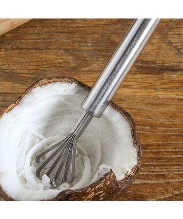 Buy QANYEGN Stainless Steel Coconut Scraper & Shaver Multipurpose Kitchen Tools for Easy Coconut Preparation - Buy Online on GoSupps.com