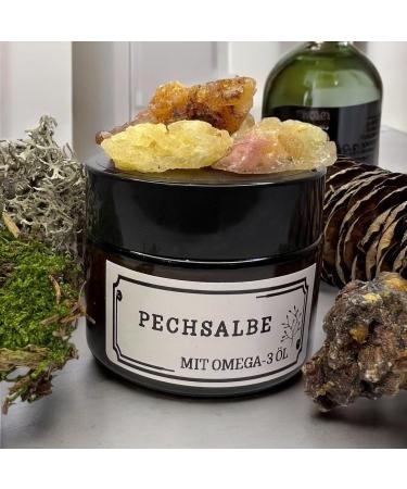 Pommade Baume la r sine d'arbre - pic a naturel et r sine de pin - Produit naturel pur - Sans conservateur - Recette traditionnelle (huile de chanvre 50 ml) 50 ml Huile de chanvre - Buy Online on GoSupps.com