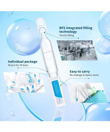 30pcs Hyaluronic Acid Serum Face Moisturizer Hyaluronic Acid for face Moisturizing Individually Packed Face Serum for Daily Use 5%Hyaluronic Acid Serum - Buy Online on GoSupps.com