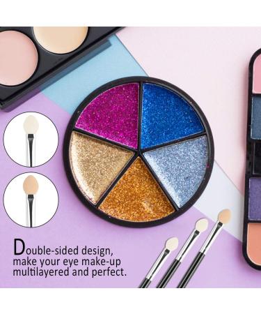 20-Piece Eyeshadow Brush Sponge Set | Soft Eye Makeup Applicators for Beginners & Women - Buy Online on GoSupps.com