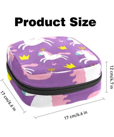 Javenproeqt Portable Binding Bags for Ladies | Menstrual Cup Pockets & Pads | Perfect for Teen Girls | First Period Tampons & Sweet Princess Designs - Buy Online on GoSupps.com