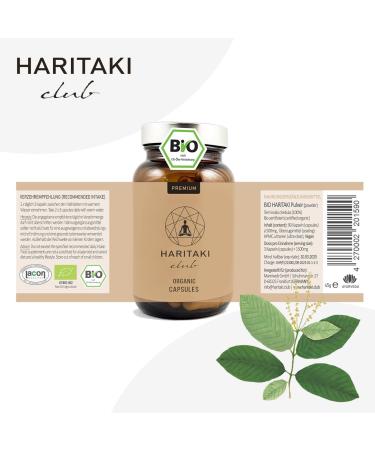  Haritaki Club Bio Haritaki Capsules (500 mg) - Buy Online on GoSupps.com