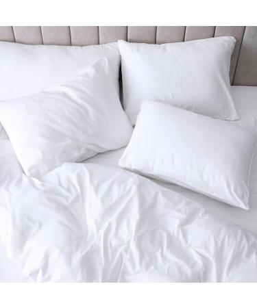 Amazinggirl 4er Set Quilted Microfiber Pillows 45x45 cm - Soft White Bed & Sleeping Pillows - Buy Online on GoSupps.com