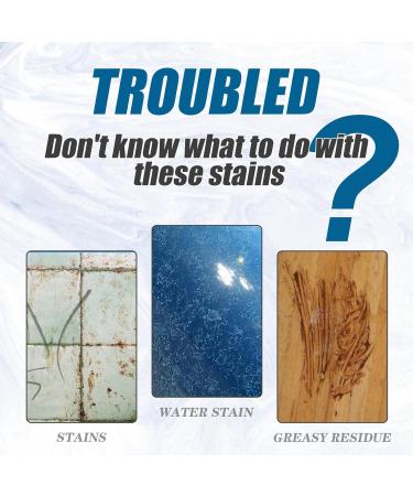 ROWCES Kitchen Powder Cleaner | Stone Powder Cleaner for Household | Household Cleaning Powder for Stainless Steel Marble Ceramic Glass Tiles - Buy Online on GoSupps.com