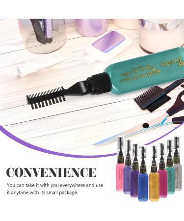 Lurrose 8 Colors Temporary Hair Chalk - Quick Drying Halloween Hair Dye Cream & Brush - Perfect Gifts for Girls & Children - Buy Online on GoSupps.com
