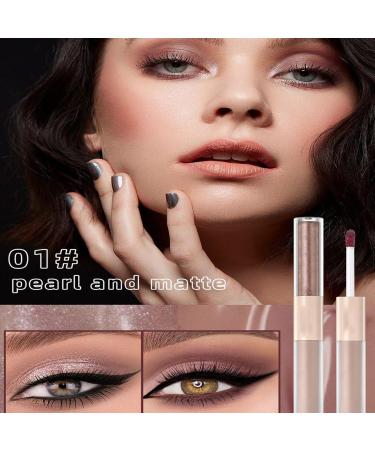 Liquid Eyeshadow Set Doublesided Highly Pigmented 6Piece Matte Shine Liquid Eye CosmeticsFor Women Teens Beginners Daily Travel Dating Party Work Wedding - Buy Online on GoSupps.com