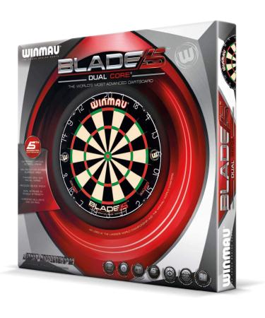Winmau Blade 5 and Blade 6 Dual Core Bristle Dartboards - High Performance Dartboard Set - Buy Online on GoSupps.com