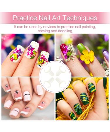 200Pcs Natural Color Nail Display Tips for Nail Art Color Chart - Perfect for Manicure Store Beginners - Buy Online on GoSupps.com