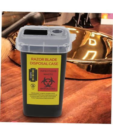 Minkissy 8-Pack Razor Blade Storage Box - Safe Disposal Container for Hairdressing Blades & Razors | International Shipping Available - Buy Online on GoSupps.com