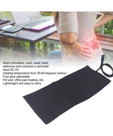 Buy NATUDECO Electric Heating Pillow - Washable USB Carbon Fiber Heat Therapy for Health & Comfort - Buy Online on GoSupps.com