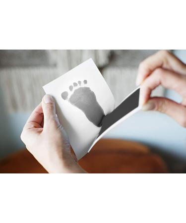 Pearhead Newborn Baby Handprint or Footprint Ink Pad Kit - Black Clean-Touch Baby Print Keepsake - Buy Online on GoSupps.com