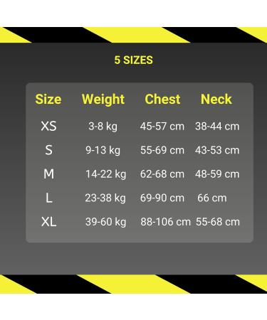 My Furry Friend Dog Safety Vest High Vis/Hi-Vis | Highly Reflective Lightweight Cotton Dog Jacket | Keep Your Dog Safe Visible From Cars Cyclists Hunting Accidents | 3 Sizes (S/M/L) | (Medium Yellow) Medium Yellow - Buy Online on GoSupps.com