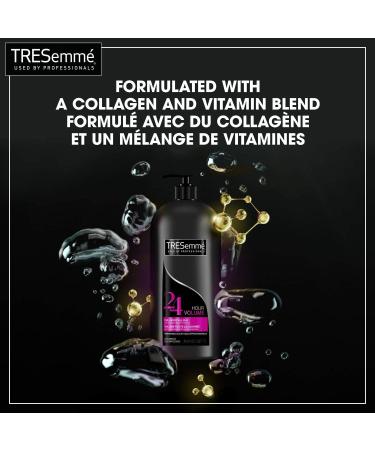 TRESemm 24 Hour Volume Shampoo for fine hair & Keratin Smooth Shampoo for frizzy hair Lamellar Discipline formulated with Pro Style Technology 828 ml Shampoo + Shampoo 828 ml - Buy Online on GoSupps.com