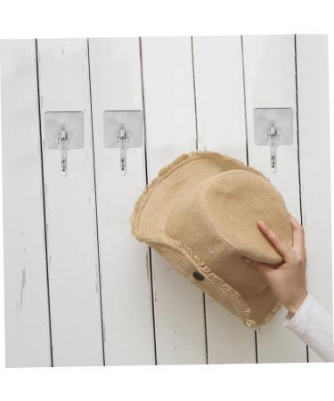4pcs Hook Clothes Wall Hangers Key Hangers Hanging Coat Rack Office Towel Rack Heavy 5x4.5x8cm Silver - Buy Online on GoSupps.com