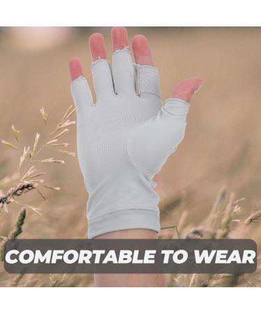 FOMIYES 3 Pairs Gloves Shield Gloves Sun Protection Gloves for Women Sun Protective Gloves Fingerless Gloves for Women Fabric Women's -black - Buy Online on GoSupps.com