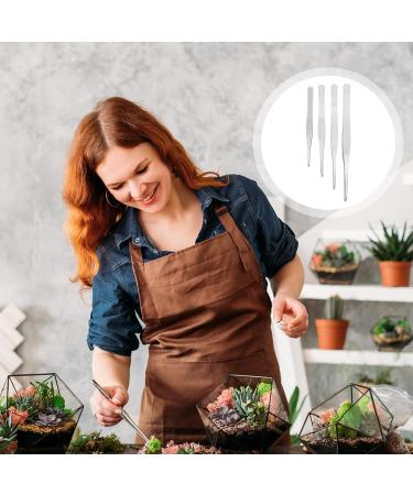 Ultechnovo 4-Part Precision Tweezers Set for Eyelash Extensions & Eyebrow Grooming | Stainless Steel Garden Pliers | Optimal Splinter Removal - Buy Online on GoSupps.com