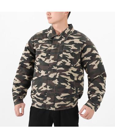 USB Cooling Jacket for Men - 4 Wind Speeds Easy to Clean XL Camouflage - Perfect for Outdoor Activities - Buy Online on GoSupps.com