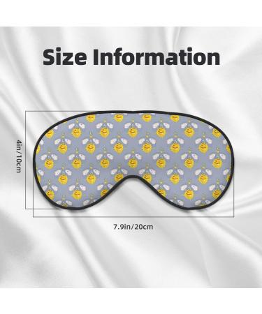 Shop Lion Head Kids Blue Print Eye Mask | Adjustable Blackout Sleep Masks for Both Men & Women - Buy Online on GoSupps.com