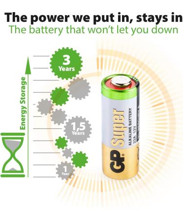 Buy GP Batteries 23A 12V High Voltage Alkaline Battery - Reliable Power for Devices | Fast International Shipping - Buy Online on GoSupps.com