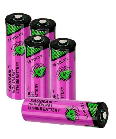 (5-Pack) TL-5903 Battery/SL-360 3.6V 2400mah 6ES7971-0BA00 for Siemens S7-400 PL and for Tadiran TL-5903