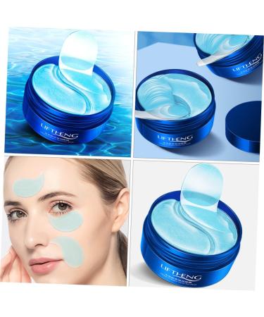 Beavorty 2 Boxes Moisturizing Eye Mask Eye Pads Treatment Mask for Eye Lip Membrane Paste Eye Mask for Dark Circles Eye Moisturizing Hydrating Eye Mask Gel Jellyfish Collagen Eye Protection - Buy Online on GoSupps.com