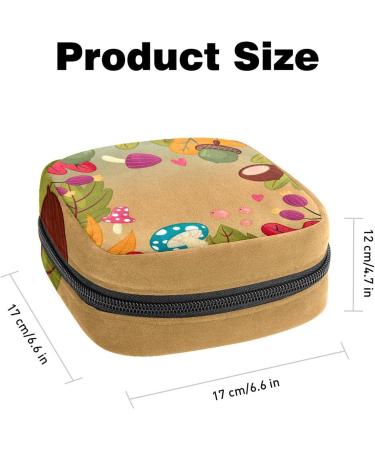Shop Women's Bonds Still Pad Colorful Autumn Pattern Portable Period Kit Bag | Feminine Products for Women & Girls - Buy Online on GoSupps.com