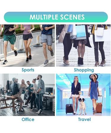 Durable Moleskin Adhesive Pads for Feet & Heel Prevention - 66 Pcs, 11 Shapes - Buy Online on GoSupps.com
