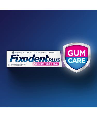 Fixodent Plus Denture Adhesive Cream 2 oz - Pack of 4 | Long-lasting Hold and Comfort - Buy Online on GoSupps.com