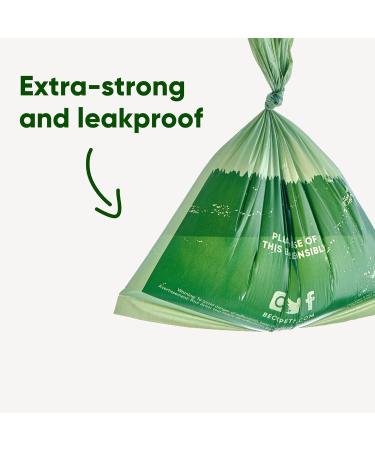 Beco Strong & Large Poop Bags - 60 Bags (4 Rolls of 15) - Unscented - Dispenser Compatible Dog Poo Bags 15 count (Pack of 4) - Buy Online on GoSupps.com